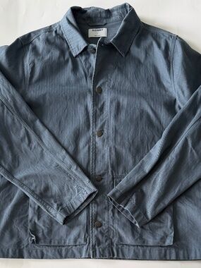 Old Navy Men's Shirt Jacket EUC Size L 100% Cotton